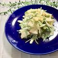 ３匹の大ぶたママ's cooksnap of when they made 栄養満点☆りんごと水菜の簡単サラダ♡.
