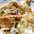 pokopapa's cooksnap of when they made 【ズボラマンの】油揚げのチーズ焼き.