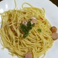 ☆ｈａｒｕｍｉｎ☆'s cooksnap of when they made わらびとあさりのペペロンチーノパスタ.