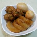 KOKOfkd's cooksnap of when they made 鶏手羽、卵、大根のさっぱり煮.