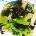 あおやがら's cooksnap of when they made 簡単！小松菜の辛子和え.