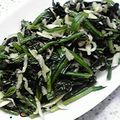 かいはち's cooksnap of when they made ほうれん草と切干大根のドレッシング和え.