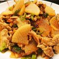 ぴこぴこぴっこり's cooksnap of when they made 節約＆ボリューム満点✿豚肉と大根の炒め煮.
