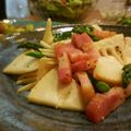 のりてぃｓｘ's cooksnap of when they made 筍＆アスパラ＆ベーコンのぺペロンチーノ♪.