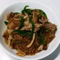 みんな幸せになあれ✨'s cooksnap of when they made 箸が止まらぬ 豚肉のチャプチェ.