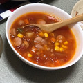 おぐお's cooksnap of when they made 簡単！ヤミツキ！もち麦のトマトスープ♪.