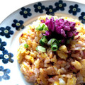 hiroerico's cooksnap of when they made しば漬けと卵の簡単チャーハン.