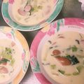 梅水玉's cooksnap of when they made 青梗菜とベーコンのミルクスープ.