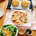 mikko6's cooksnap of when they made ☆バジル香るホットサンド☆.