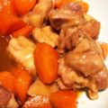 lumix_x's cooksnap of when they made フライパンで作る！にんじんと鶏肉の甘辛煮.