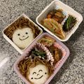 たべたいち's cooksnap of when they made 顔弁の作り方〜焼きそば編〜.