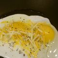 Lake☆Erie's cooksnap of when they made シンプルエッグ☆チーズを合わせる目玉焼き.