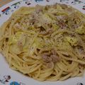 Ocean_ray's cooksnap of when they made 【簡単】キャベツとツナのだし醤油パスタ.