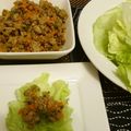 Lake☆Erie's cooksnap of when they made 中華ひき肉のレタス包み.