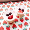 あやちん０８１６'s cooksnap of when they made 簡単！二色のレアチーズ　ミニカップ.