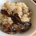 a_cossa's cooksnap of when they made 簡単！さんまの蒲焼缶詰で作る炊き込みご飯.