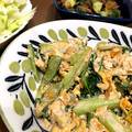 ayaka☆mu's cooksnap of when they made 簡単、時短！小松菜と卵のマヨポン炒め.