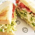 ＊sunlight＊'s cooksnap of when they made 春キャベツのサンドイッチ.