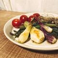 86年生まれのズボラ's cooksnap of when they made 葉玉葱の丸焼き　グランシェフ.