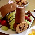 みぃぱか's cooksnap of when they made 機関車トーマス☆パーシーケーキ♪.