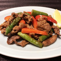 Akosua's cooksnap of when they made 牛肉のさっぱりコク旨☆エスニック炒め.