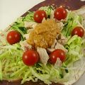 hana0701's cooksnap of when they made ＊簡単棒々鶏＊鶏肉のごま味噌ダレ.