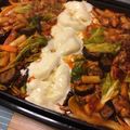 megshi's cooksnap of when they made ホットプレートで人気のチーズタッカルビ.
