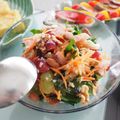バカリャウ's cooksnap of when they made ケールとぶどう、ナッツのキヌアサラダ.