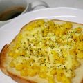 なななな♡MaMa's cooksnap of when they made トースト！コーンマヨネーズパン.