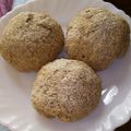 ぷりぷりきなこちゃん's cooksnap of when they made 小麦ファイバー丸パンレシピ.