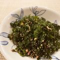Jinko15's cooksnap of when they made わかめ炒めの明太子和え.