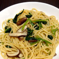 クッチー's cooksnap of when they made 椎茸とほうれん草の和風パスタ.