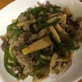 クック8M4EH1☆'s cooksnap of when they made 豚とザーサイの細切り炒め.