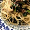 紫苑0804's cooksnap of when they made 大好き！挽肉とナスの白ワイン風味のパスタ.