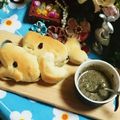 虹色♪︎ちゅーりっぷ's cooksnap of when they made 混ぜるだけ簡単 ごまときな粉のクリーム.