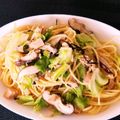 クックDKG3GU☆'s cooksnap of when they made レンジでツナマヨキャベツの塩昆布パスタ.