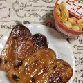 ぽぽきゅ's cooksnap of when they made 〖レーズンパンにピーナッツクリーム〗.