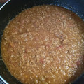 クックV8GXUG☆'s cooksnap of when they made 赤ワインとトマト缶でミートソースパスタ.