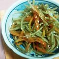 まぶたん's cooksnap of when they made にんじんとごぼうのカラフル時短きんぴら.