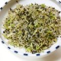 すいーぷりん's cooksnap of when they made ブロッコリーの芯❀じゃこ炒め.
