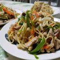 ｸﾏﾘｴ's cooksnap of when they made 上海風焼きそば.