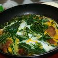 Shosui3's cooksnap of when they made 余った惣菜で☆メンチカツの卵とじ.