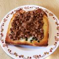 take♪aki♪'s cooksnap of when they made 納豆トースト☆カルシウム☆納豆キナーゼ☆.