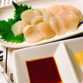 のんべぇヒロ's cooksnap of when they made 簡単☆ホタテの刺身の切り方.