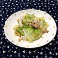 kikyomama's cooksnap of when they made 春きゃべつとツナ炒め＊白だしで簡単味付け.