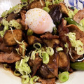 CHiKiii☆'s cooksnap of when they made 鶏と茄子のソース照り焼き丼♪ネギたっぷり.