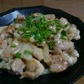よし33☆'s cooksnap of when they made 大根と鶏モモの味噌炒め.