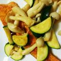 かもしれない森's cooksnap of when they made カレー風味♪鮭と野菜のソテー☆.
