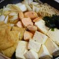 みにまめ's cooksnap of when they made ✿鮭缶と茄子の鍋✿.