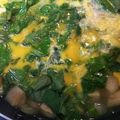 waewae's cooksnap of when they made 簡単!!三つ葉香る豆腐と麩の玉子とじ.